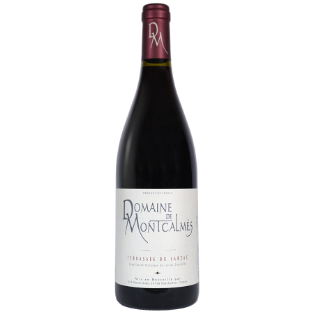 Vin rouge biologique des Terrasses du Larzac Montcalmès 2022