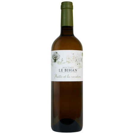 Vin blanc des Côtes de Duras Mouthes-le-Bihan Pérette et les noisetiers 2017