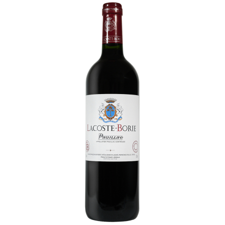 Vin rouge de Pauillac Lacoste-Borie 2017