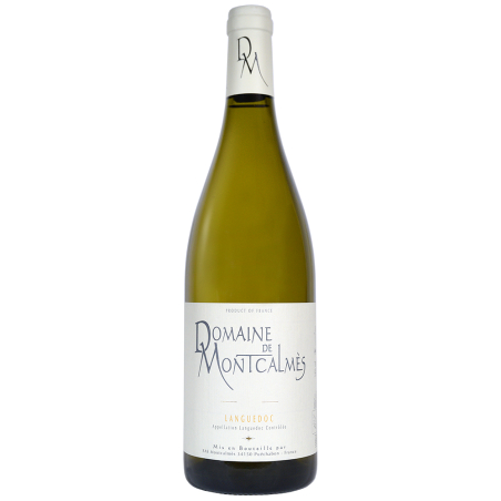 Vin blanc biologique du Languedoc Montcalmès