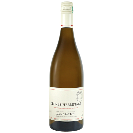 Vin blanc biologique de Crozes-Hermitage domaine Alain Graillot