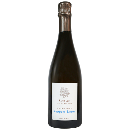 Vin blanc biologique de Champagne Ruppert-Leroy Papillon Brut nature