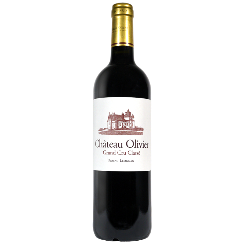 Vin rouge de Pessac-Léognan château Olivier 2018