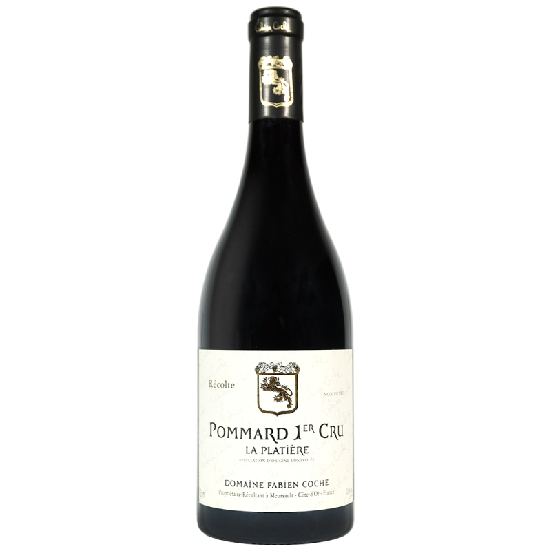 Vin rouge bio de Pommard Fabien Coche Les platières 1er cru