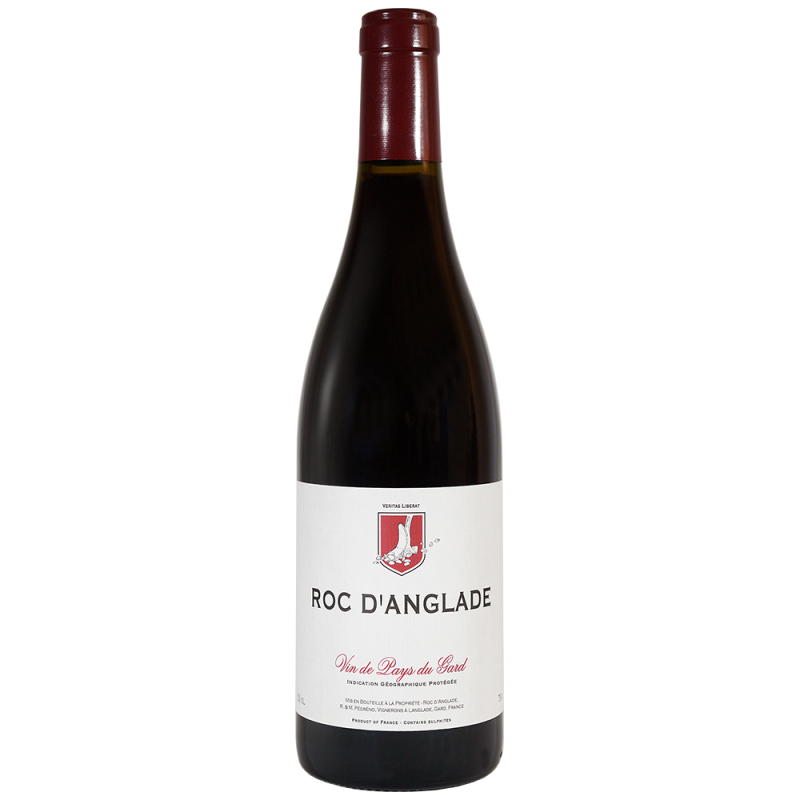 Vin rouge d'IGP du Gard Roc d'Anglade