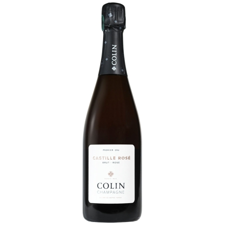 Vin rosé de Champagne maison Colin cuvée Castille