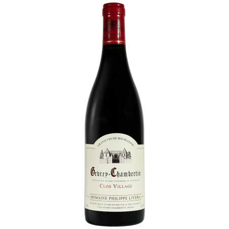 Vin rouge de Gevrey-Chambertin Philippe Livera Clos Village 2019