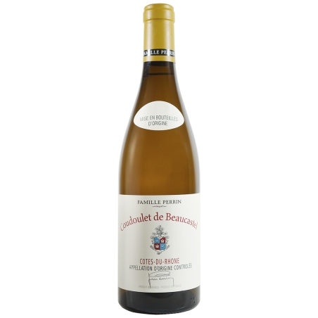 Vin blanc des Côtes du Rhône Le Coudoulet de Beaucastel