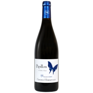 Vin rouge biologique de Crozes-Hermitage Gilles Robin cuvée Papillon Vin rouge biologique de Crozes-Hermitage Gilles Robin cuvée Papillon