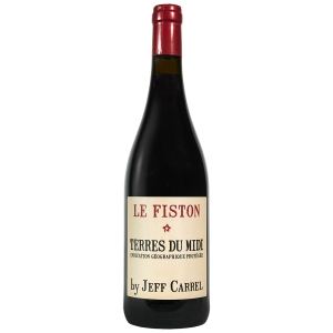Vin rouge d'IGP terres du Midi Jeff Carrel Le fiston Vin rouge d'IGP terres du Midi Jeff Carrel Le fiston