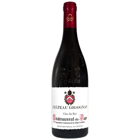 Vin rouge biologique de Châteauneuf du Pape château Gigognan