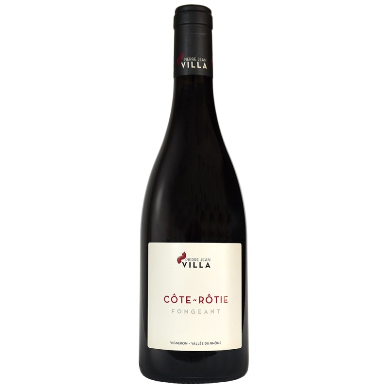 Vin rouge de Côte-Rôtie Pierre-Jean Villa cuvée Fongeant