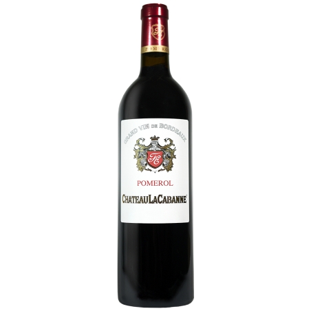 Vin rouge de Pomerol château la Cabanne 2016