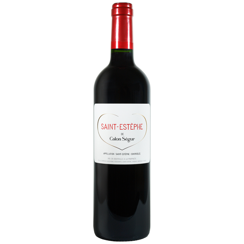 Vin rouge de Saint-Estèphe Saint Estèphe de Calon-Ségur 2017