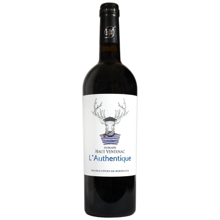 Vin rouge de Côtes de Bordeaux-Francs Haut-Ventenac L'authentique