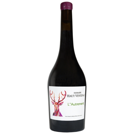 Vin rouge de Côtes de Bordeaux Francs Haut-Ventenac L'autrement