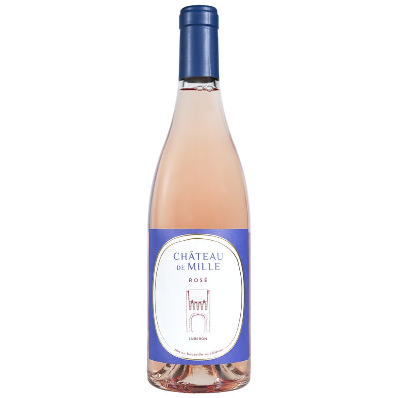 Vin rosé du Luberon château de Mille