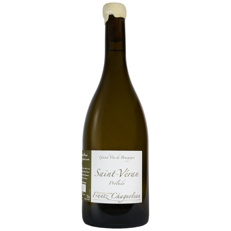 Vin blanc biologique de Saint-Véran Frantz Chagnoleau cuvée Prélude