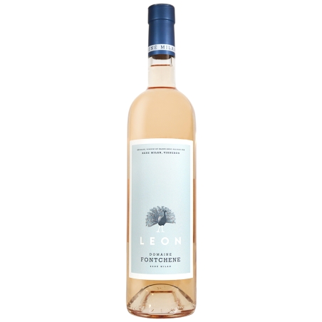 Vin rosé biodynamique d'IGP Alpilles domaine Fontchêne cuvée Léon