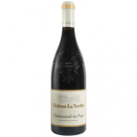 Vin rouge biologique de Châteauneuf du Pape du château la Nerthe