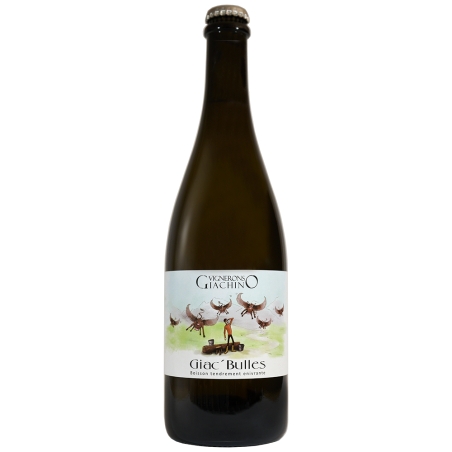 Vin blanc effervescent de Savoie Giachino Giach'bulles