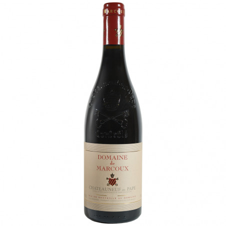 Vin rouge biologique de Châteauneuf du Pape Domaine Marcoux