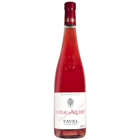 Vin rosé de Tavel Château d'Aqueria