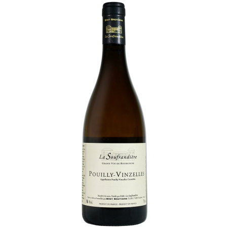 Vin blanc bio de Pouilly-Vinzelles domaine La Soufrandière Vin blanc bio de Pouilly-Vinzelles domaine La Soufrandière