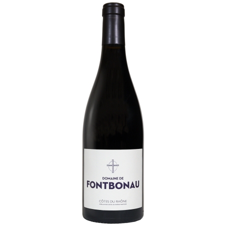 Vin rouge des Côtes du Rhône Domaine Fontbonau