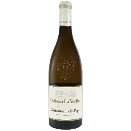 Vin blanc biologique de Châteauneuf du Pape Château la Nerthe