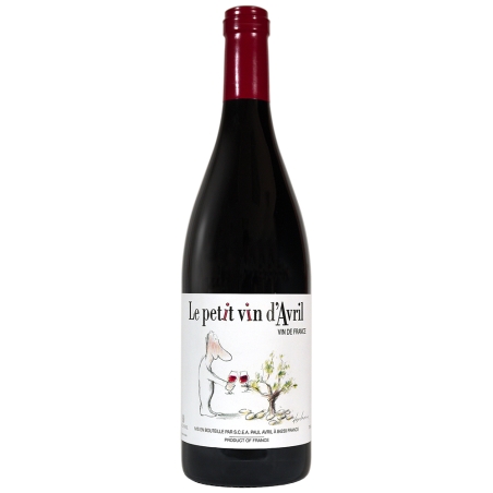 Vin rouge de la vallée du Rhône Le petit vin d'Avril