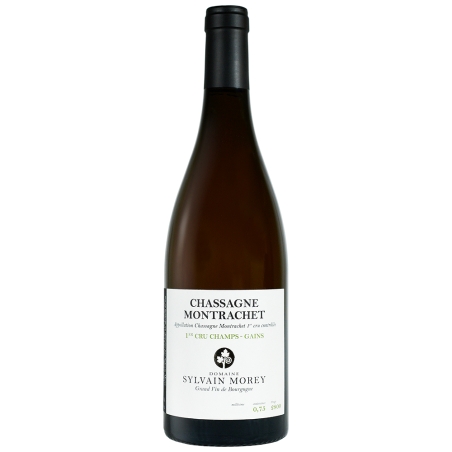 Vin blanc de Chassagne-Montrachet Sylvain Morey Champs-gains