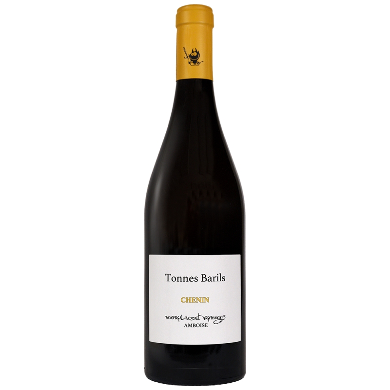 Vin blanc de Touraine Amboise Bonnigal Bodet cuvée Tonnes Barils