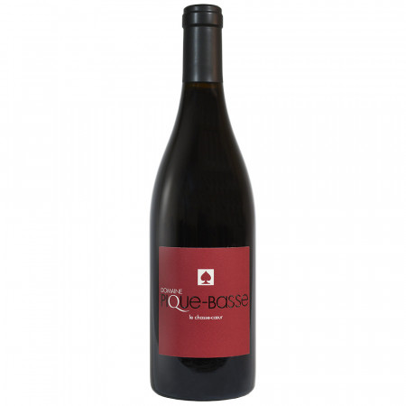 Vin rouge Côtes du Rhône Villages Pique-Basse cuvée Le chasse-cœur 2023