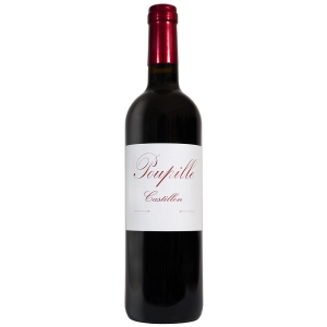 Vin rouge de Castillon Côtes de Bordeaux Poupille Vin rouge de Castillon Côtes de Bordeaux Poupille
