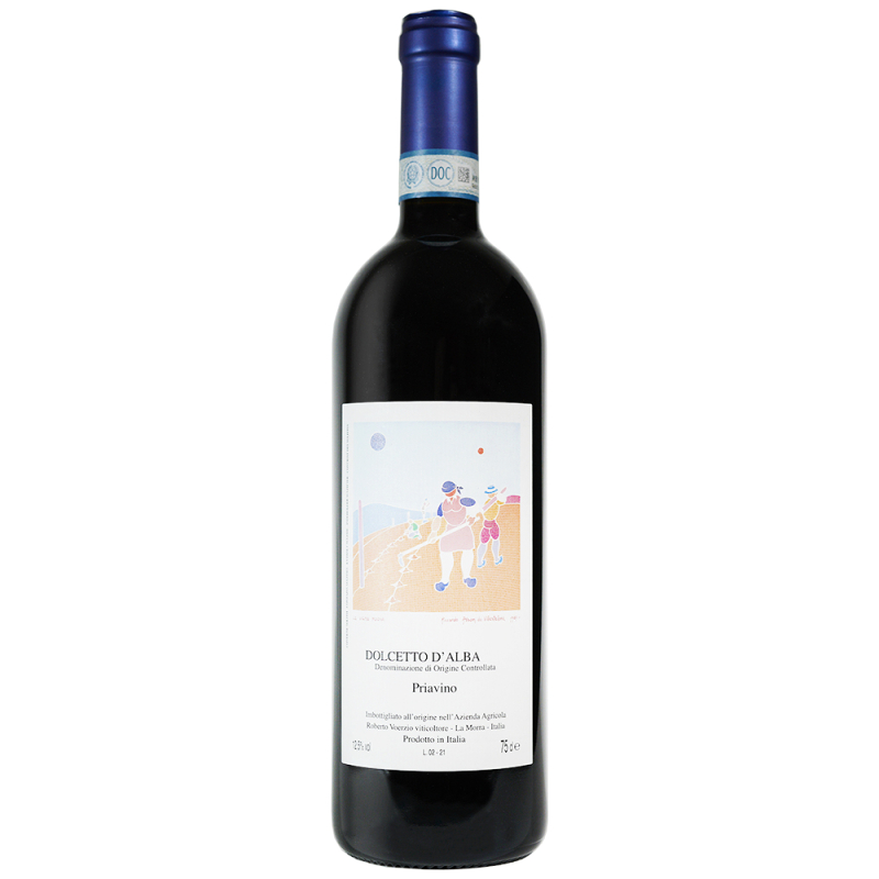Vin rouge du Piémont Italie Roberto Voerzio Priavino