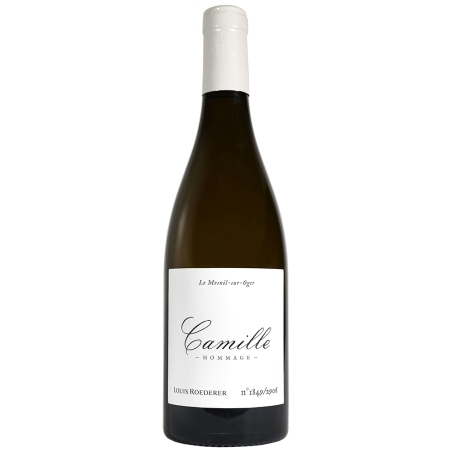Vin blanc des Coteaux Champenois Louis Roederer Hommage à Camille