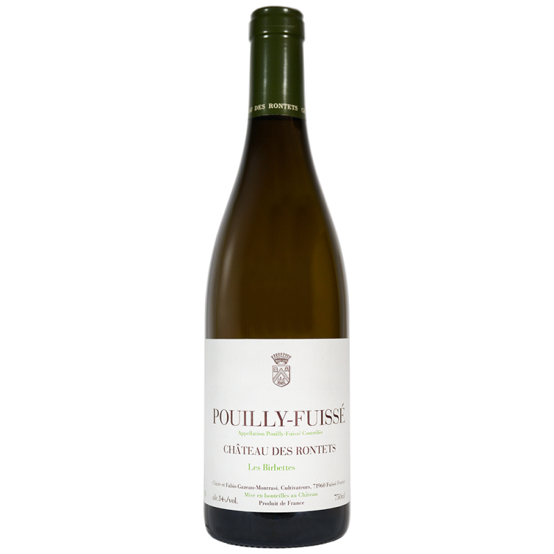 Vin blanc de Pouilly-Fuissé château des Rontets Les Birbettes