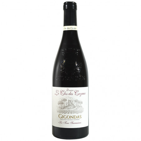Vin rouge de Gigondas Clos des Cazaux La Tour Sarrasine 2022