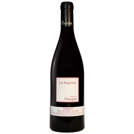 Vin rouge de Sablet Domaine Piaugier Les Briguières