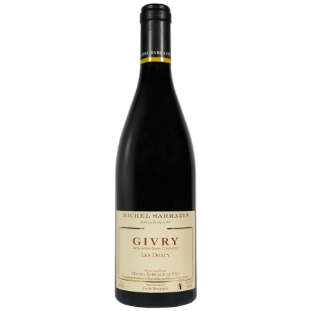 Vin rouge de Givry Michel Sarrazin les Dracy