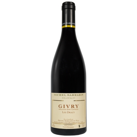 Vin rouge de Givry Michel Sarrazin les Dracy  2023