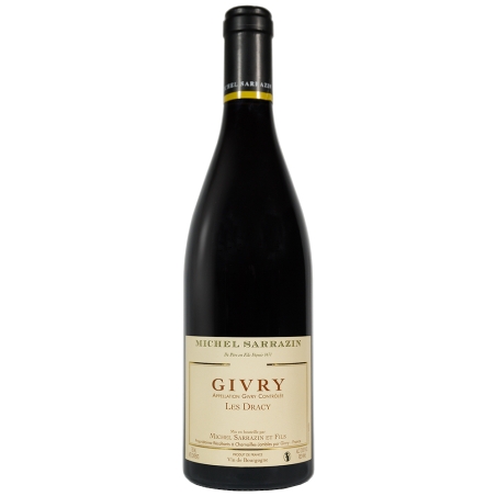Vin rouge de Givry Michel Sarrazin les Dracy