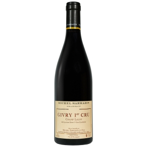 Vin rouge de Givry Michel Sarrazin Champs Lalot