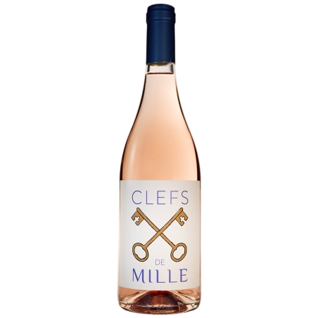 Vin rosé du Luberon château de Mille Les Clefs de Mille