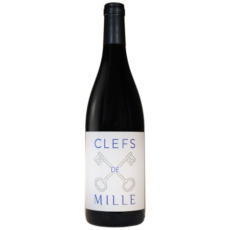 Vin rouge du Luberon château de Mille Les Clefs de Mille