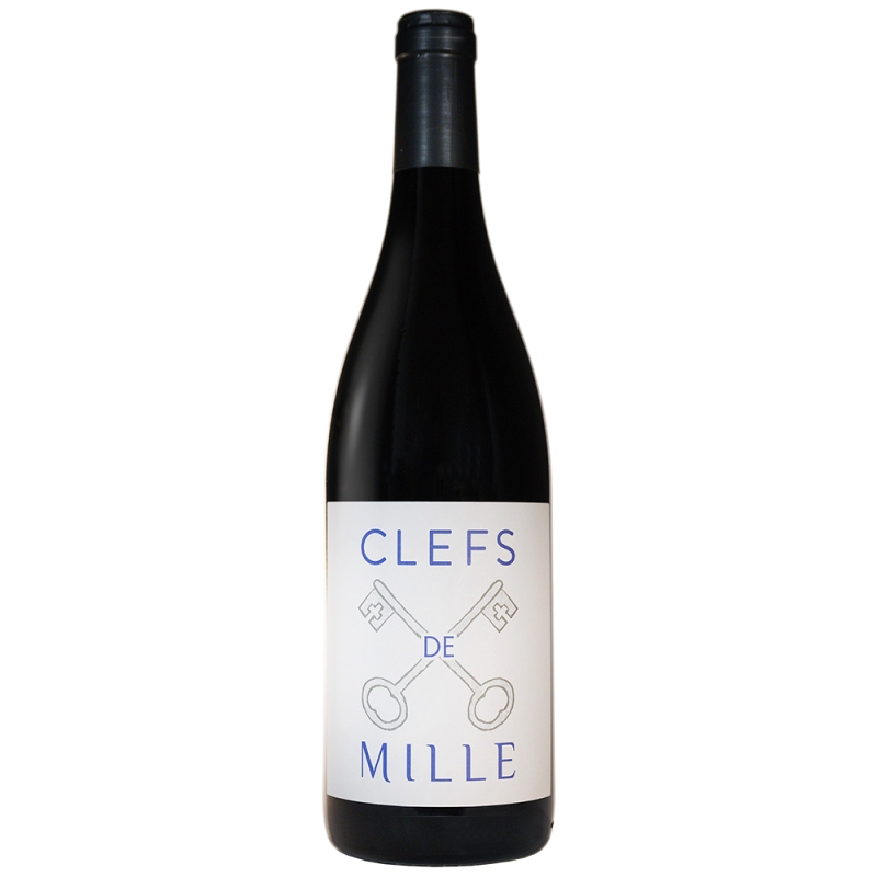 Vin rouge du Luberon château de Mille Les Clefs de Mille