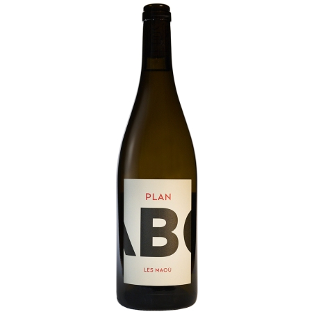 Vin blanc biologique du Luberon Les Maoù cuvée Plan B