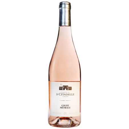 La Citadelle cuvée Court-Métrage en rosé Vin bio