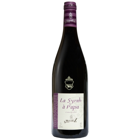 Vin rouge des Collines Rhodaniennes en magnum Stéphane Montez du Monteillet La Syrah à papa